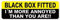 Black Box Auto Aufkleber Black Box Fitted Car Sign 30x10cm Self Adhesive Vinyl Window Sticker Security Warning New Driver Car Bumper Speed Monitored Sign Removable Waterproof 5PCS