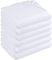 Utopia Bedding - 6er Set Spannbettlaken 90 x 200 cm - Weiß - Gebürstete Mikrofaser Spannbetttuch - 35 cm Tiefe Tasche