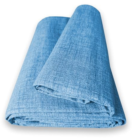 Home Tresor Gran Foulard per Divano, Telo Salva Divano in Tessuto, Telo Arredo Casa, Copriletto Leggero, Copripoltrona, Arredatutto Nuova Collezione (Cm. 240x280, Azzurro)