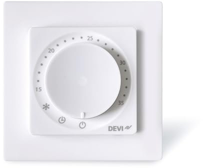 DEVIreg Room 140F1161 Bluetooth Room Thermostat with EXT. Sensor 15kOhm for Electric Floor Heating