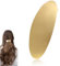 LunarCharm Ovale Haarspange Vintage Metall Große Haarklammer Gold Französische Hochzeit Abschlussball Formale Haaraccessoires für Frauen Mädchen Lang Dickes Haar