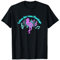 Lukas der rosa Flamingo Wackelkontakt Malle B06 Zebra T-Shirt