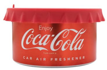 Airflair Lufterfrischer Coca Cola Lufterfrischer-Duftdose (Classic) – Langanhaltender Auto Duft – Auto Duft Innenraum mit angenehmem Dufterlebnis – Frischer Duftbaum Auto