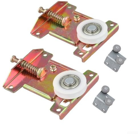 Roulettes de porte coulissante en U pour un fonctionnement fluide et une durabilité dans les armoires et placards