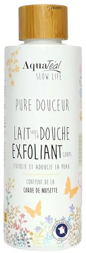 AquaTéal Pure Douceur Peeling-Duschmilch, 200 ml