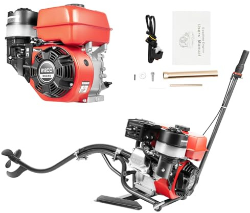 7.5 PS 4Takt Außenborder Motor, 212ccm Heavy Duty Luftgekühlt TCI Außenborder Luftkühlung Elektromotor Benzinmotor Bootsmotor für Schlauchboote, Fischerboote (2 Packungen)
