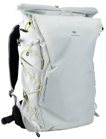 PGYTECH OnePro Ultralight Kamerarucksack, Erweiterbar Fotorucksack 20L für Fotografen Outdoor Reisen mit Regenhülle, Trennwänden und 16 Laptopfach, Kompatibel mit DSLR/Drohnen/Spiegellosen, Grün