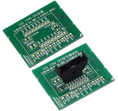 Desktop LGA 1700 CPU DMI3.0 H610 B660 CPU Sockel Tester Dummies Load Fake Load mit LED Anzeigen Repair Board Datenübertragungsanalyse