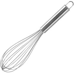 Fackelmann Batidor Varillas Acero Inoxidable, Color Inox, 26cm, 1 Unidad