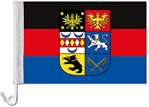 Everflag Auto-Fahne: Ostfriesland + Wappen - Premiumqualität