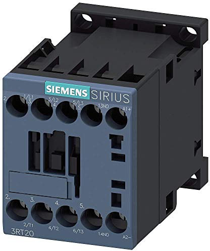Siemens 3RT2015-1BB41 Schütz 3 Schließer 3 kW 24 V/DC 7 A mit Hilfskontakt 1 St.