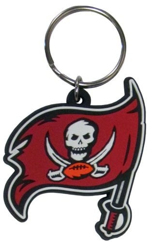Siskiyou NFL Sport-Fan-Shop Tampa Bay, Buccaneers, Flex-Schlüsselanhänger, Einheitsgröße, Teamfarbe