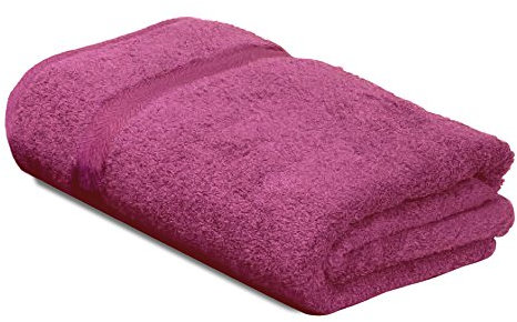 Serviette de Toilette 50x100 cm Royal Cresent Rose Vin 650 g/m2