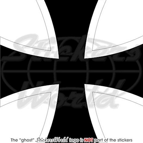 Vinyl-Aufkleber mit Flugzeugkokarde der Deutschen Luftwaffen, 100 mm