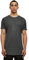 Urban Classics Herren T-Shirt Long Shaped Turnup Tee, lässiges T-Shirt für Männer, in langem Schnitt, erhältlich in vielen Farben, Größen XS-5XL