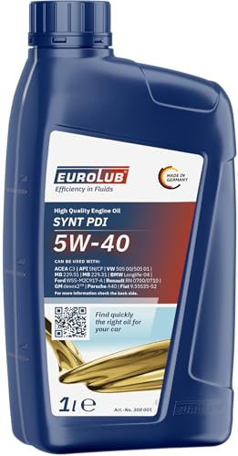 EUROLUB SYNT PDI 5W-40 Motoröl, 1 Liter