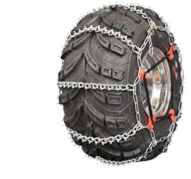 Grizzlar GTU-625 Schneeketten für ATV 24x9-11, 24x10-11, 24x10-12, 25x10.00-12 Reifen aus Manganstahl