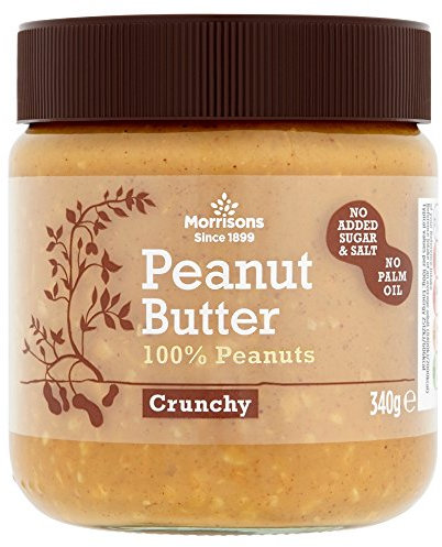 Morrisons Crunchy Peanut Butter, 340g