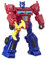 Transformers Toys Cyberverse Action Attackers Scout Class Optimus Prime Action Figure - Repeatable Energon Axe Attack Move - for Kids Ages 6 & Up, 3.75