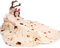 Mermaker Burritos Tortilla-Überwurfdecke 2.0, doppelseitig, 152,4 cm, für Erwachsene und Kinder, riesiges, lustiges, realistisches Essen, 285 g/m², weicher Flanell-Taco (gelb, doppelseitig)