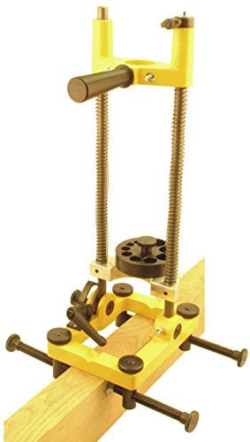 Bohrständer schwenkbar mit Spannvorrichtung und Bohrbuchsenteller für Bohrer bis 460mm