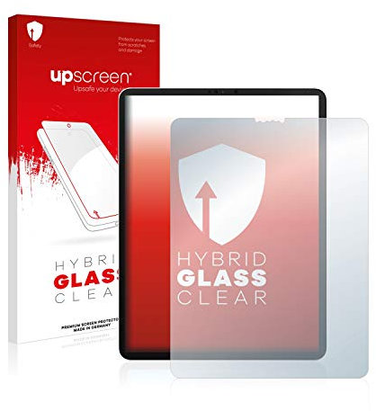 upscreen Schutzglas für Apple iPad Pro 12.9 WiFi 2020 (4. Gen.) Schutzfolie Panzer Folie Glas [Extrem Kratzfest 9H, Ultra-Transparent]