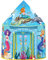 ImpiriLux Mermaid Kids Play Tent Playhouse | Under Sea Pop Up Fort for Children with Storage Bag