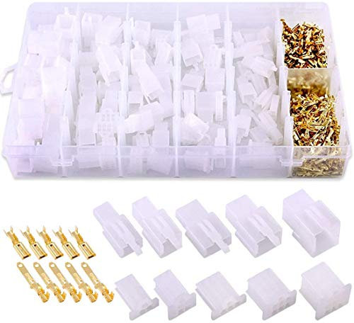 2.8mm Automotive Connector Kit 2 3 4 6 9 Pin Electrical Wire Connectors Kit for Motorcycle Motorbike Car Boats Electric