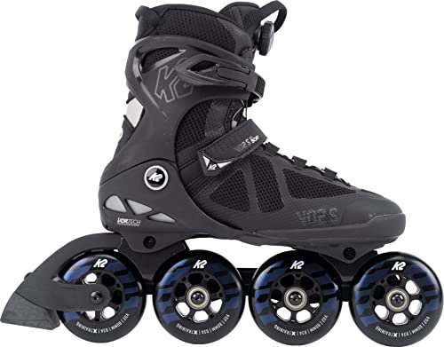 K2 Skates Unisex Inline Skates VO2 S 90 BOA, Black - Night, 30G0132.1.1.110