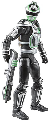 Power Rangers Lightning Collection S.P.D. A-Squad Grüner Ranger Premium Figur (15 cm) zum Sammeln, von der Serie inspirierte Accessoires 285 F2973 Mehrfarbig