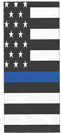 Weiches, saugfähiges Handtuch, dünn, blau, amerikanische Flagge, USA, patriotische Badezimmerdekoration, Fingerspitzen-Handtücher für Gäste, Hände, Gesicht, Fitnessstudio und Spa, Yoga die ganze Sais