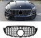 Dciustfhe Auto Front Nieren Kühlergrill Grill Stoßstangen, für Mercedes Benz E Class W213 E63 E200 E300 E320 C238 AMG GT R 2016-2019 ABS Gitter Doppelsteg Mesh Hood Luftansauggitter,Silver Style