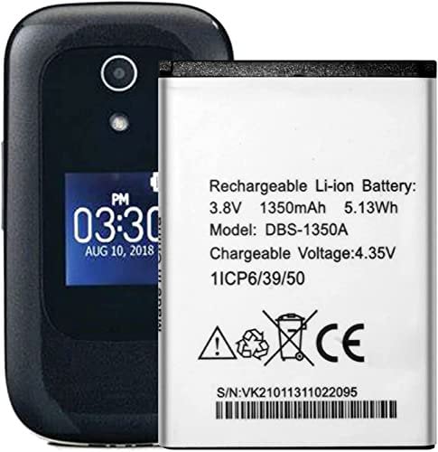 Mr. Gadget's Solutions® Replacement Battery DBS-1350A Compatible with DORO 7030/7080 / 7060/7070 / 5050 Battery – Consumer Cellular Flip 1350mAh