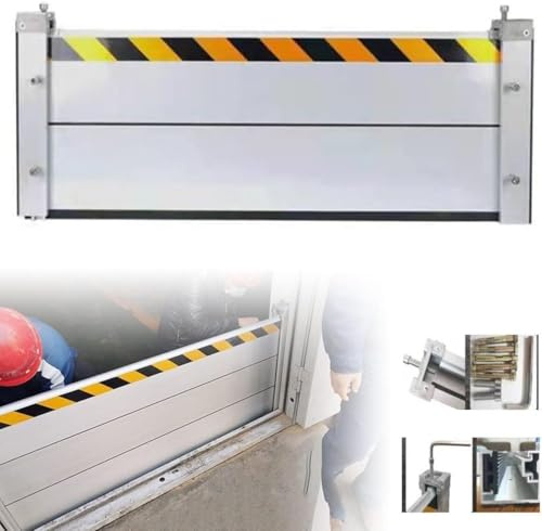 ZUMAHA Hochwasserschutz Barriere StraßE, Hochwasserschutz Dammbalkensystem, 100 cm Wasserabweiser, Einfach Zu Bedienen, Geeignet FüR Garageneinfahrten, DurchgäNge, StraßEn Usw (Size : 100 * 60cm)