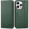 SHIELDON Hülle für iPhone 15 Pro 5G, Lederhülle [Echtleder] [RFID Blocker] [Kartenfach] [Magnet] TPU Stoßfest Klapphülle Etui Kompatibel mit iPhone 15 Pro 2023 6,1 - Immergrün