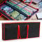 CKB LTD Sacchetto di carta da regalo, organizer per Natale, compleanno, carta, rotoli, nastri, etichette, decorazioni natalizie, colore nero, 82 x 31 x 13 cm