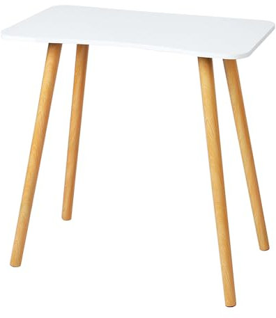 lamphle Scrivania spaziosa per computer dal design ergonomico moderno, in legno massello, tavolo da lavoro per PC e scrittoio, postazione di lavoro per piccoli spazi, scrivania da ufficio, scrivania