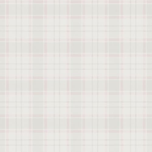 Galerie Maison Charme Pink Check Plaid Motif Wallpaper Roll