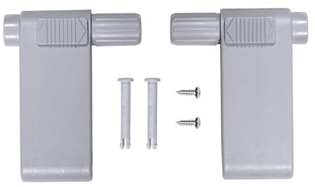 YUCKMZ Dachfenster Griffhebel Set AF/BA 2skt Ersatzteil Kompatibel mit Braas Atelier-Fenster Grau