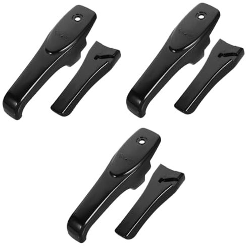 PRETYZOOM 3 Paare Schnellkochtopf Griff tragbarer Deckelgriff Druckpfannengriffe topfgriff Rutschfester greifdorn zubehör Klaue Ersatzgriffe für Schnellkochtöpfe Griff ersetzen Herdgriff WPC