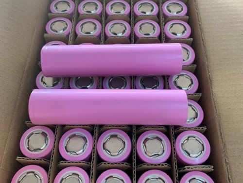 2 x newest 2024-2025 model 3000mAh 3.7V Battery type Rechargeable Flat-Top NiMH Battery - 30Q - Very High Performance & High Discharge Current Plastic case included