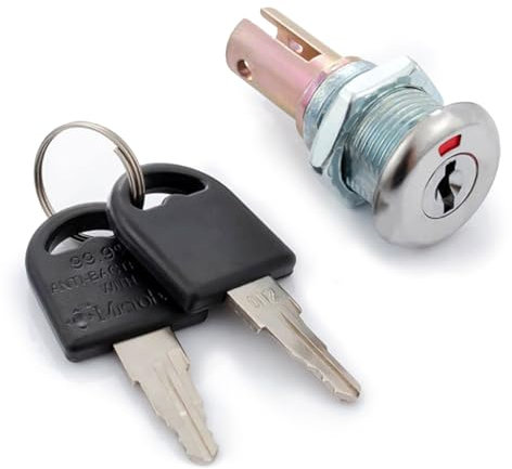 Serrure de boîte à outils robuste en alliage de zinc, serrures universelles avec clés, serrure tiroir à tringlerie pour armoire en métal, boîte outils avec, serrures outil