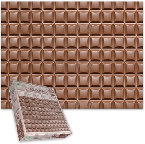 Chocolate Jigsaw Puzzle 1000 Pieces – The Ultimate Challenge for Puzzle Lovers – Tricky Impuzzible Featuring a Tempting Chocolate Bar Design for Chocoholics & Enthusiasts