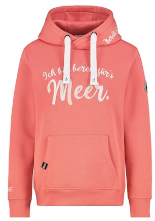 Eight 2 Nine Damen Küstenhoodie Bestickt