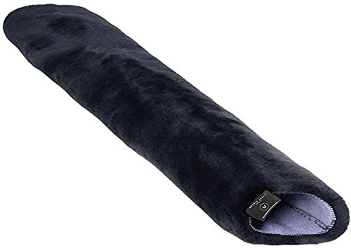 Werner Christ Lammfell Gurtschoner Horse – Sattelgurtschoner aus echtem Lammfell, idealer Schutz für den Sattelgurt und Ihr Pferd, grau 50 cm