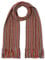 LOVARZI Männerschal Orange, Rot & Blau - Merino-Wolle Schals für Männer - Winter Tücher