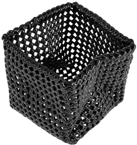 Möve Quadratischer Korb, Schwarz