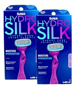 Schick Hydro Seide für Frauen Rasierer, (2er Pack)