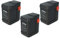 vhbw 3X Akku kompatibel mit Gardena Heckenschere EasyCut 50-Li (8873-20) Grasschere, Strauchschere (4000mAh, 18V, Li-Ion)