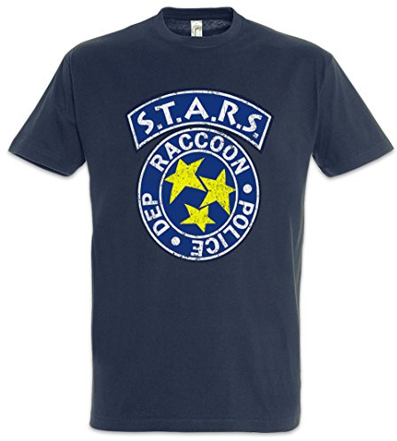 Urban Backwoods Vintage S.T.A.R.S. Logo Herren T-Shirt